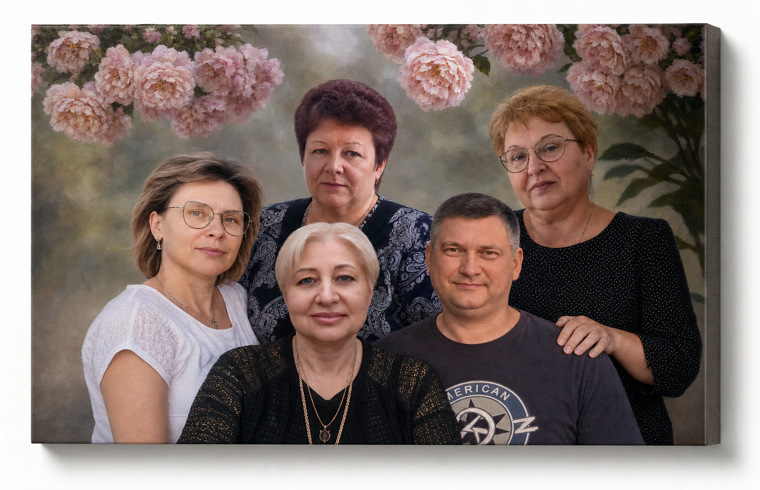 Porodični portret na canvas platnu